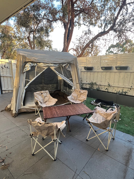 C# Two people inflatable tent